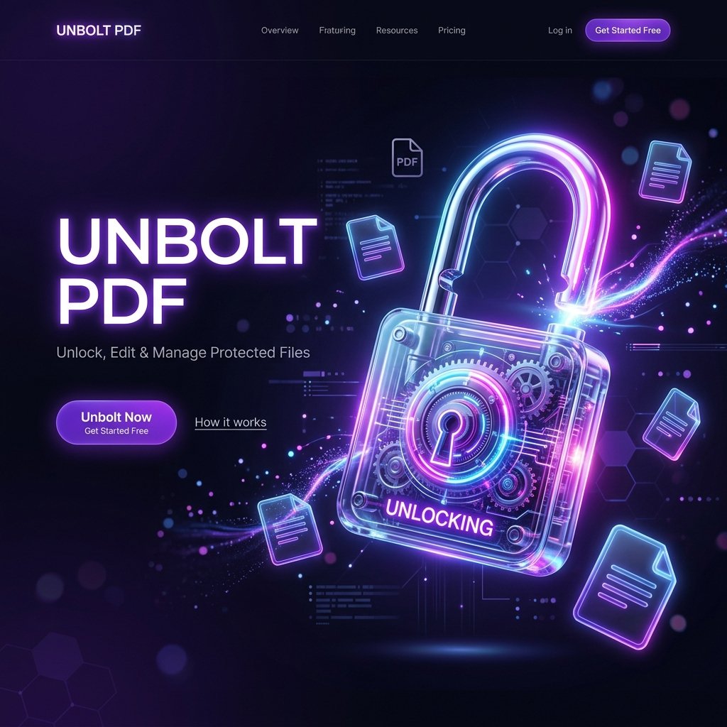 Unbolt PDF Interface